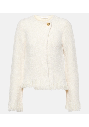 Chloe Wool, silk, and cashmere-blend jacket