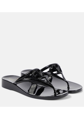 Valentino Garavani VLogo Signature PVC sandals