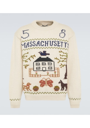 Bode Homestead Sampler wool sweater