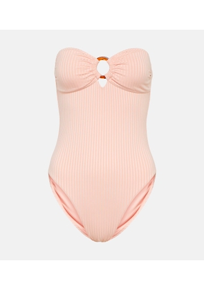 Melissa Odabash Barbuda strapless swimsuit