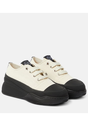 Stella McCartney Loop canvas platform sneakers