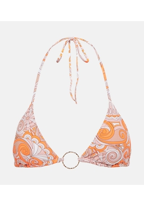 Melissa Odabash Miami printed bikini top