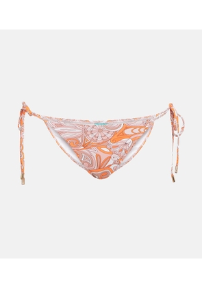 Melissa Odabash Miami printed low-rise bikini bottoms