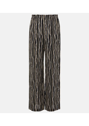 Chloe Printed silk pants