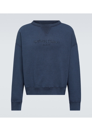 Maison Margiela Logo cotton jersey sweatshirt