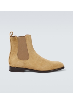 Manolo Blahnik Delsa suede Chelsea boots