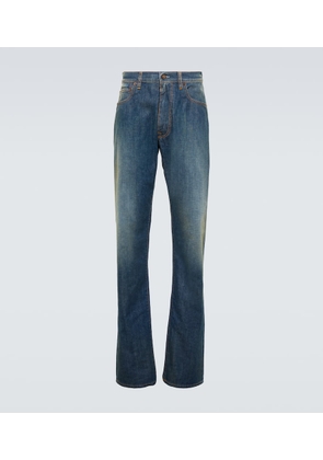 Maison Margiela Mid-rise straight jeans
