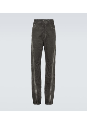 Rick Owens Paneled tapered jeans