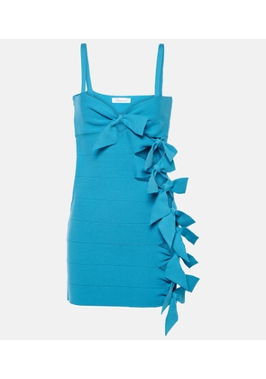 Blumarine Bow-detail minidress