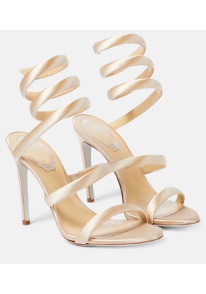 Rene Caovilla Cleo satin sandals