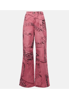 Blumarine Wide-leg jeans