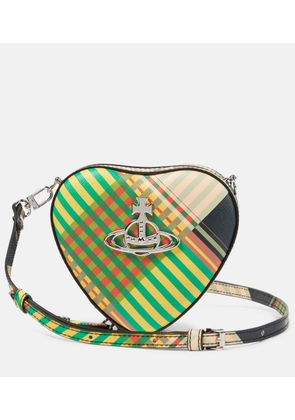 Vivienne Westwood Saff Heart Mini faux leather shoulder bag