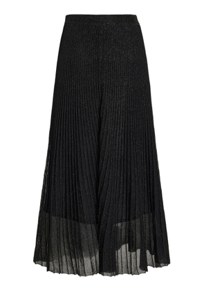 Proenza Schouler Re-Edition Metallic Pleated Maxi Skirt - Moda Operandi