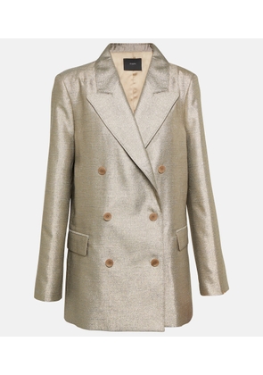 Joseph Chapone metallic oversized blazer