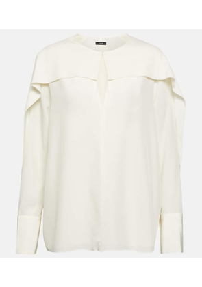Joseph Balard silk crepe de chine blouse