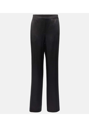 Joseph Tova silk satin straight pants
