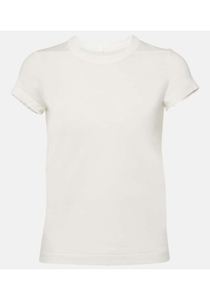 Rick Owens Cropped cotton jersey T-shirt