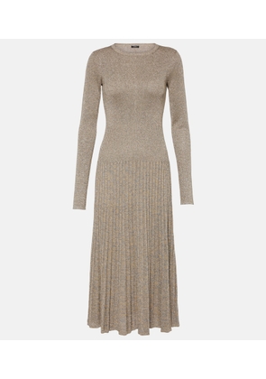 Joseph Pleated LurexÂ® midi dress