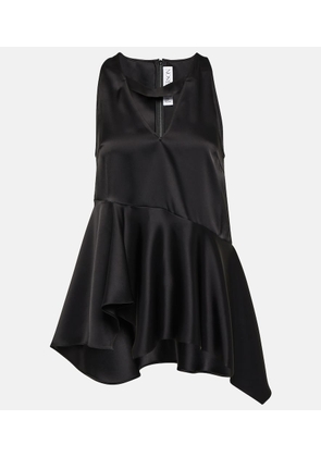 JW Anderson Asymmetric satin top