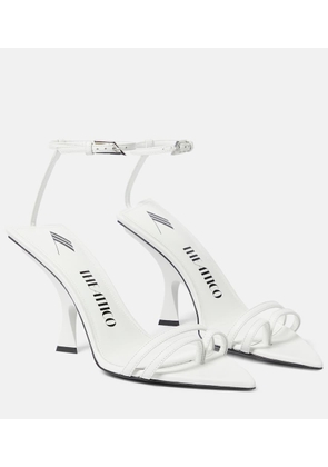 The Attico Ester 95 leather sandals