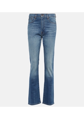 7 For All Mankind High-rise slim jeans