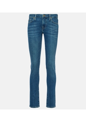 7 For All Mankind Pyper mid-rise skinny jeans