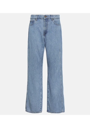 7 For All Mankind Tess high-rise straight jeans