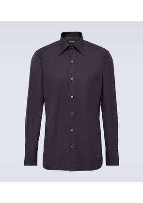 Tom Ford Cotton poplin tuxedo shirt