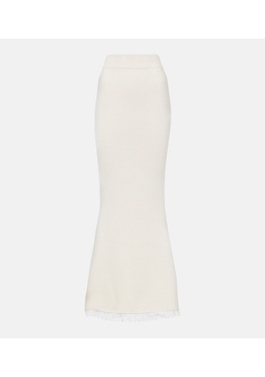 Lisa Yang Sofia knitted cashmere maxi skirt