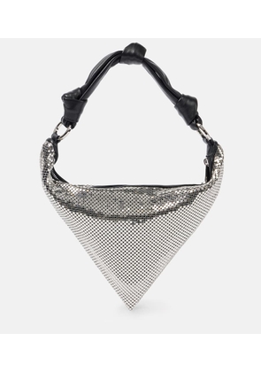 Amina Muaddi Cameron Mini leather shoulder bag