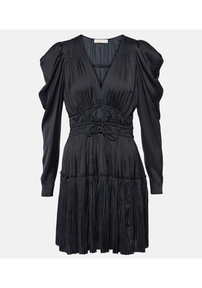 Ulla Johnson Lu draped satin minidress