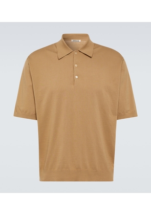 Auralee Cotton polo shirt