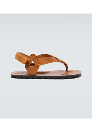 Jil Sander Leather sandals