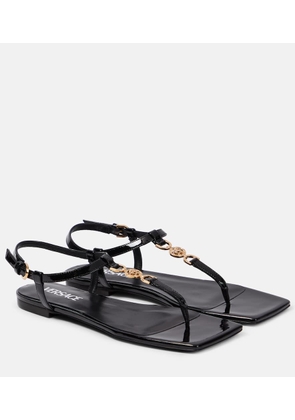 Versace Medusa '95 leather thong sandals
