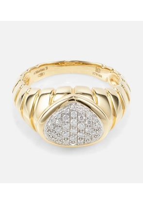 Marina B Timo 18kt gold ring with diamonds