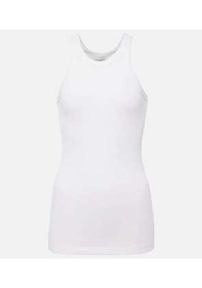 Sportmax Nastie cotton and silk-blend tank top