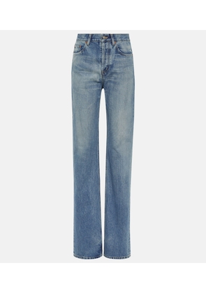 Saint Laurent High-rise straight jeans