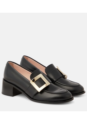 Roger Vivier Viv Rangers leather loafers