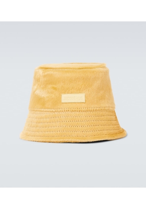 Jacquemus Le Bob Sperone calf hair bucket hat