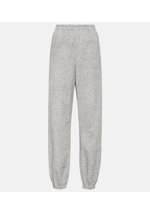 Bottega Veneta Trompe l'oil leather sweatpants