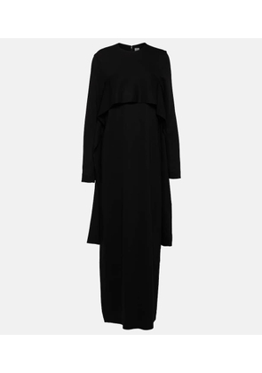 Toteme Draped cady maxi dress