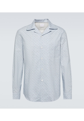 Brunello Cucinelli Printed cotton shirt