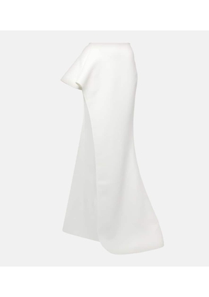 Maticevski Ambience cutout crepe maxi skirt