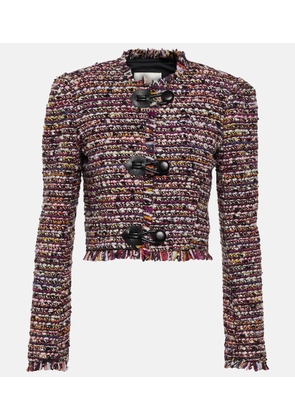Isabel Marant Gradilia cropped wool-blend jacket