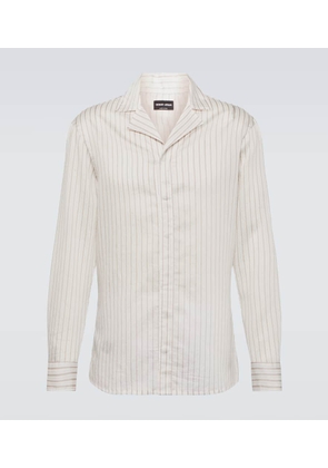 Giorgio Armani Lyocell-blend shirt