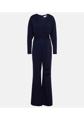 Diane von Furstenberg Marilou belted jersey jumpsuit