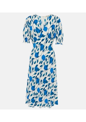 Diane von Furstenberg Jemma printed crepe midi dress