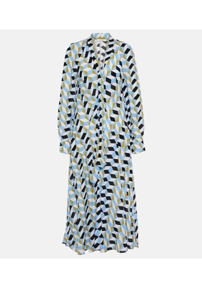 Dorothee Schumacher Graphic Volumes printed midi dress