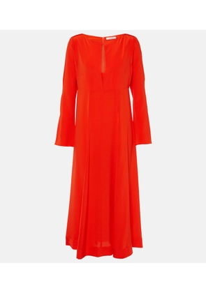 Dorothee Schumacher Sophisticated Volumes silk midi dress