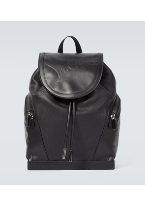 Christian Louboutin Explorafunk logo leather backpack